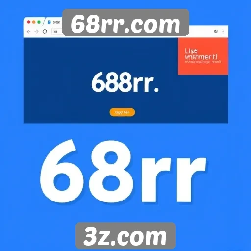 Acesso e navegação no site 68rr.com