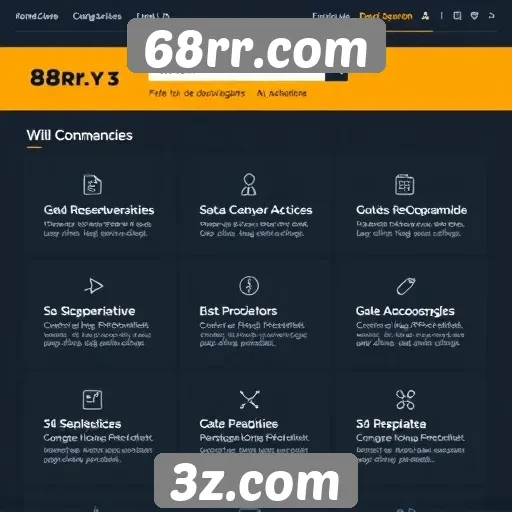 Exploração das funcionalidades do site 68rr.com